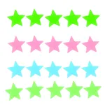 استیکر کودک طرح ستاره شب تاب کد 4CS بسته 60 عددی