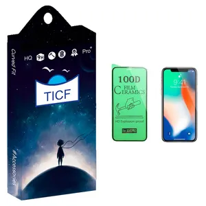 TICF +HD Ceramics Screen Protector For Apple اپل iPhone X