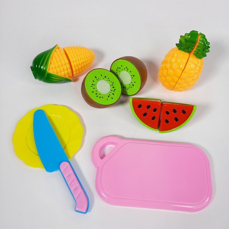 ست اسباب بازی آشپزخانه مدل برش میوه و سبزیجات کد L001-5AB