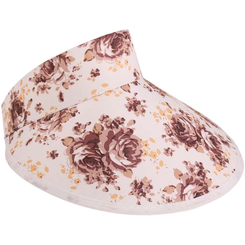 کلاه آفتابگیر زنانه طرح گل کد PJ-109153