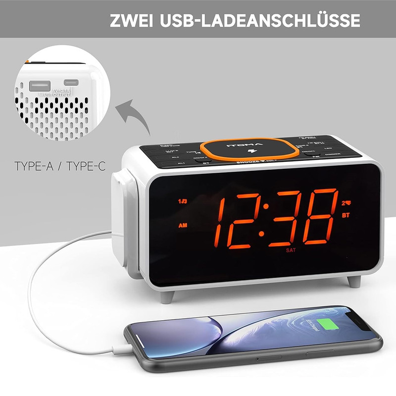 ساعت رومیزی دیجیتال ایتوما مدل cks209