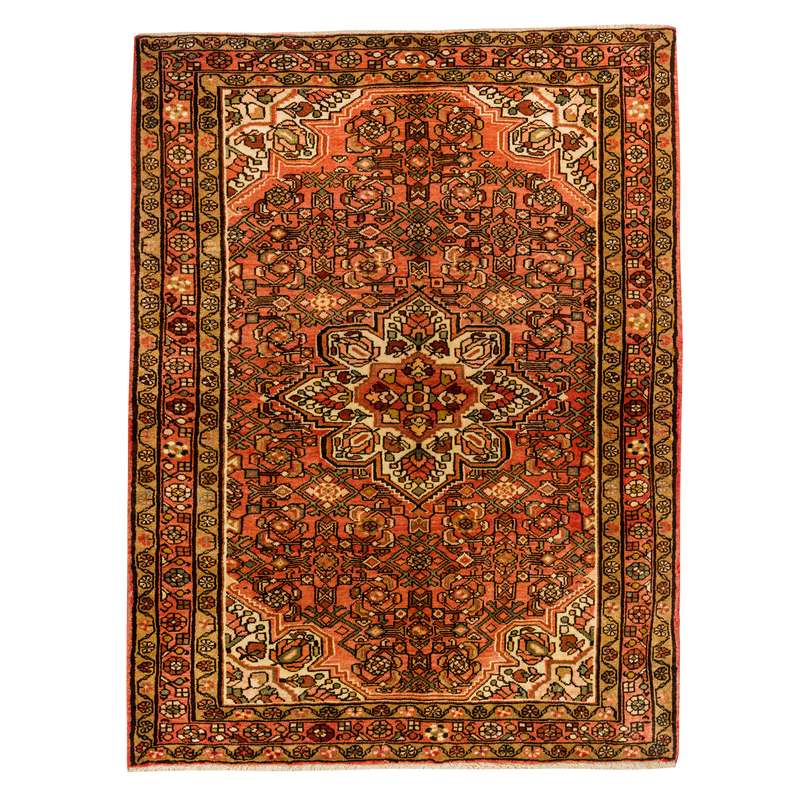 فرش دستبافت سه و نیم متری مدل همدان کد 46.437 فرش دستبافت سه و نیم متری مدل همدان کد 46.437