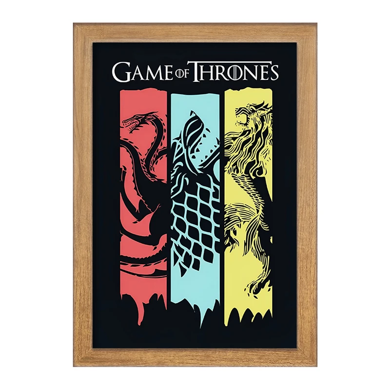 تابلو خندالو مدل گیم آف ترونز (Game of Thrones)  کد F4682