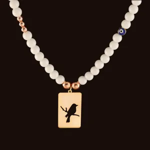 گردنبند نقره زنانه مدل h160