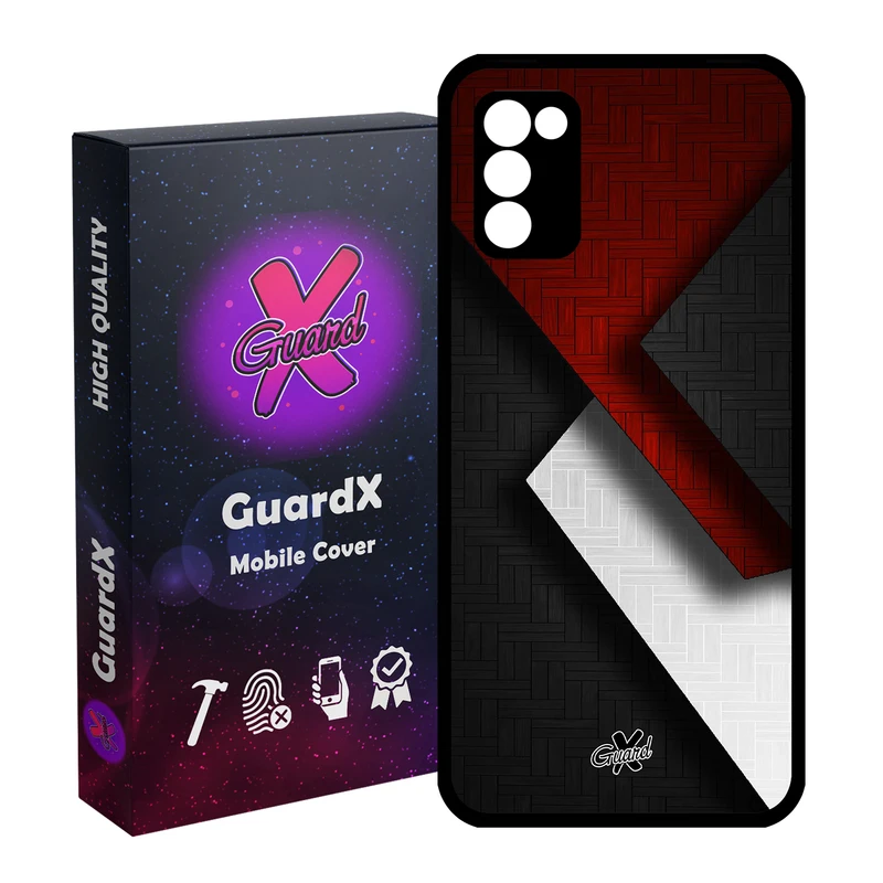 کاور گارد ایکس طرح Shape مدل Glass10174 مناسب برای گوشی موبایل سامسونگ Galaxy A02s / M02s