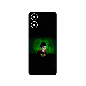 MAHOOT Le Fabuleux Destin dAmelie Poulain Cover Sticker for Motorola Moto G04s