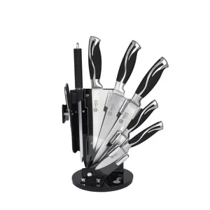  سرویس چاقو آشپزخانه 9 پارچه ام جی اس مدل KS-9019B
