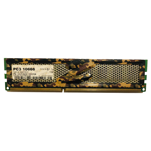 رم دسکتاپ DDR3 تک کاناله 1333 مگاهرتز CL9 او سی زد مدل OCZ3SOE1333GK ظرفیت 1 گیگابایت