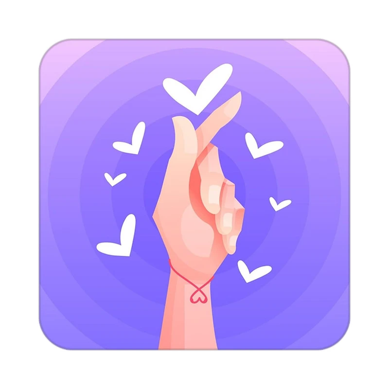 زیر لیوانی کاکتی طرح عاشقانه مدل mp37582