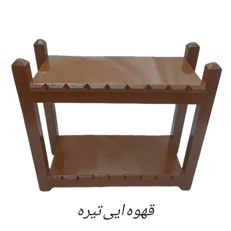 شلف رومیزی مدل SA-45-40-20 چوبی