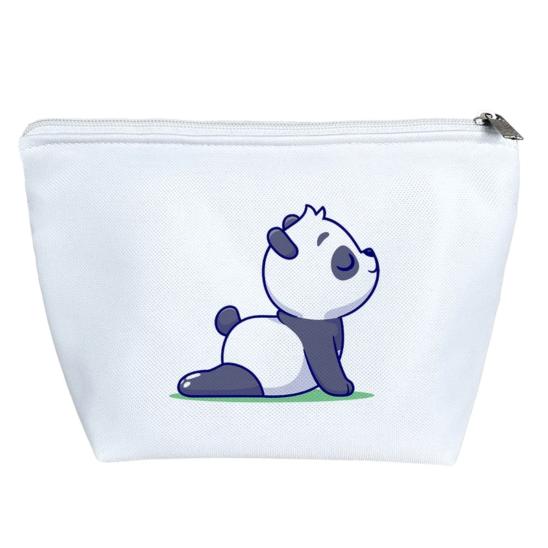 کیف لوازم آرایش دخترانه خندالو مدل پاندا و یوگا کد 3493