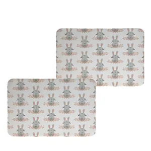زیربشقابی طرح خرگوش کد 9404 بسته 2 عددی 