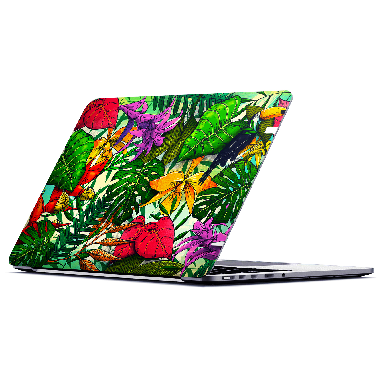 استیکر لپ تاپ ماسا دیزاین طرح گیاه مدل STL0035 مناسب برای لپ تاپ 15.6 اینچ