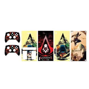  برچسب کنسول بازی Xbox series x طرح assassins creed 04مجموعه 5 عددی
