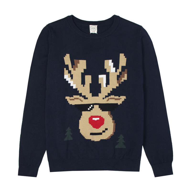 پلیور پسرانه کول کلاب مدل Christmas-reindeer پلیور پسرانه کول کلاب مدل Christmas-reindeer