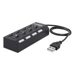 هاب 4 پورت USB 2.0 لویی سان مدل HI-SPEED