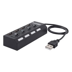 هاب 4 پورت USB 2.0 لویی سان مدل HI-SPEED