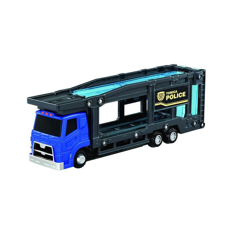 ماشین بازی تاکارا تامی مدل Police Station Carrier Car Set کد 175988 مجموعه 5 عددی