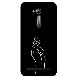 Megafone Heart 7769 Cover For Asus Zenfone Go / ZB500KL