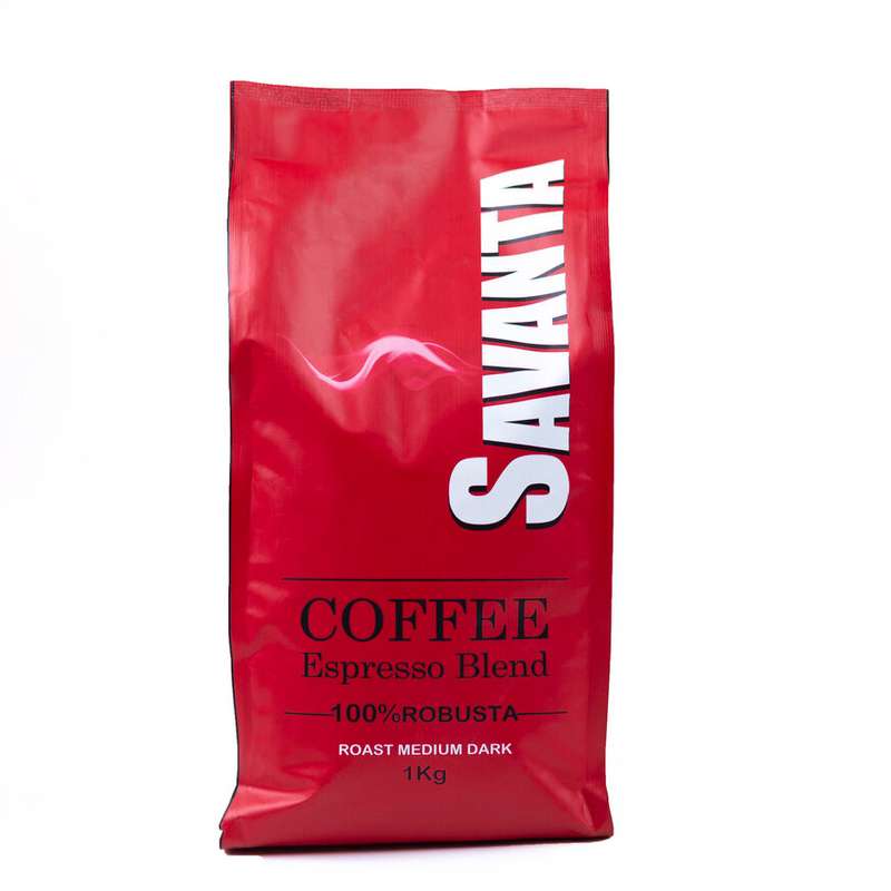 دانه قهوه اسپرسو سوپر برشت ساوانتا - 1 کیلوگرم