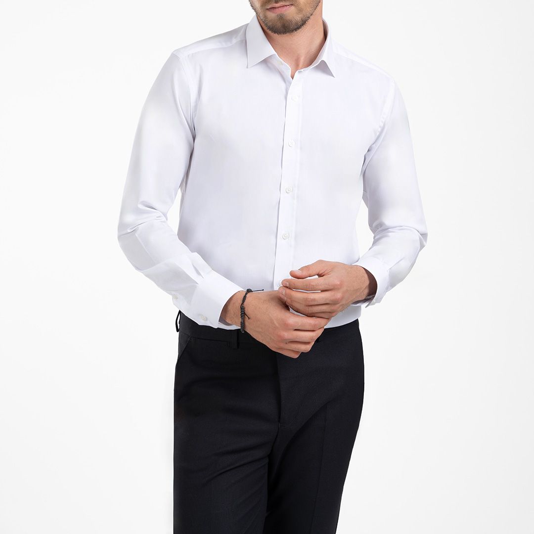پیراهن آستین بلند مردانه ام کی مدل 1910 - - 1