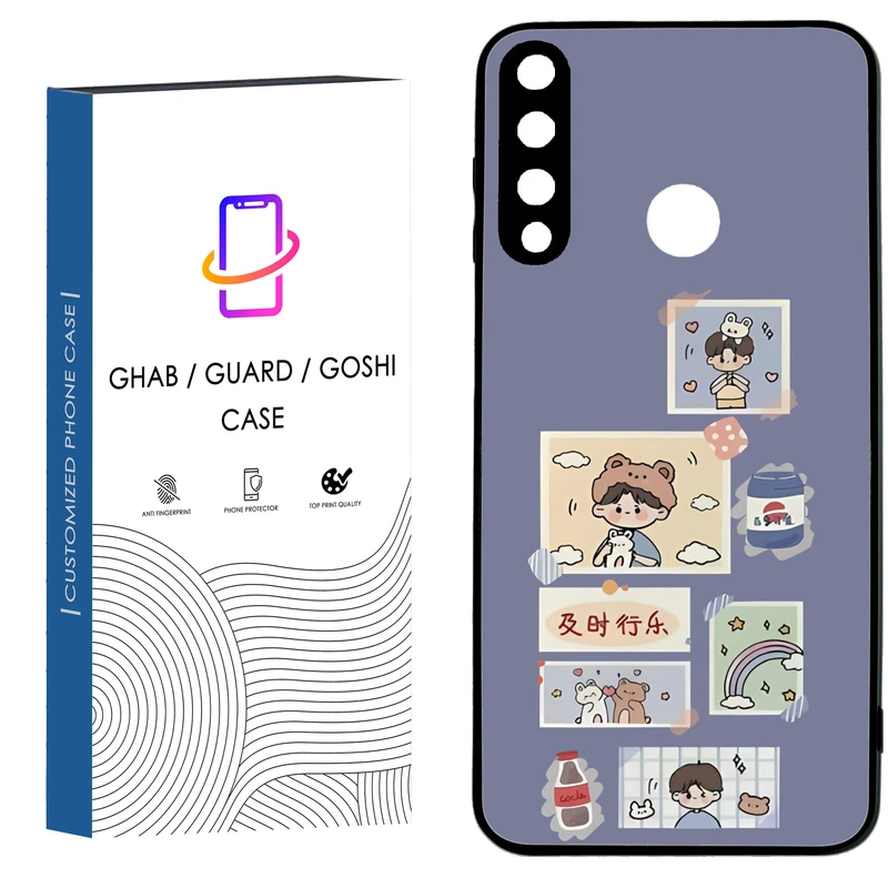 کاور قاب گارد گوشی طرح  دخترانه کد 59 - TPU مناسب برای گوشی موبایل         هوآوی Y6P