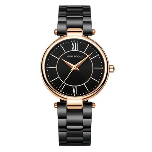 ساعت مچی عقربه ای زنانه مینی فوکوس مدل 0189BLC