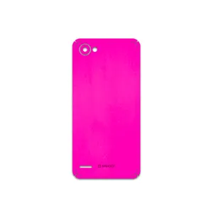 MAHOOT Phosphorus-Pink Cover Sticker for LG Q6