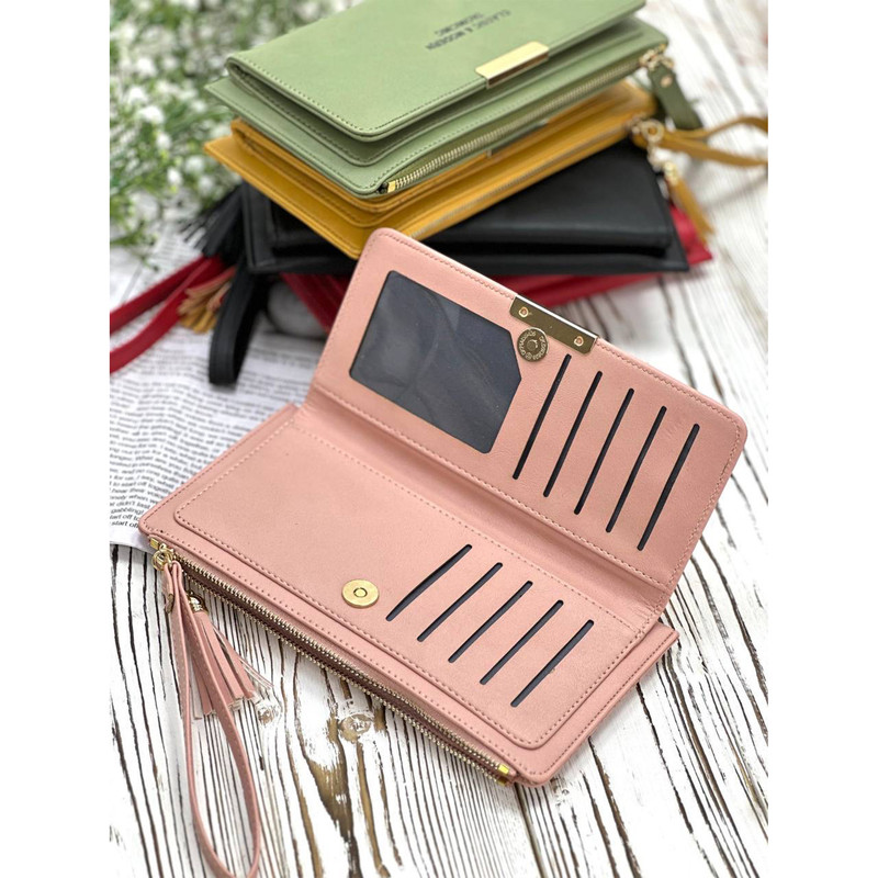 کیف پول زنانه مدل پشت زیپ دار کد KZD18-290