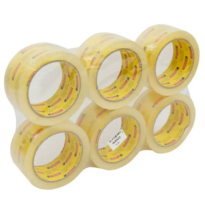 چسب پهن نانو مدل شفاف عرض 5 سانتی متر بسته 6 عددی