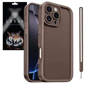 Luxar 16promax -Puffer with band Cover For apple iphone 16 pro max