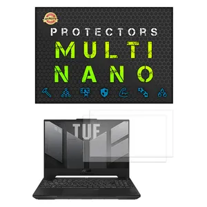 Multi Nano X-S2M Model Anti Reflex Screen Protector For Asus TUF Gaming F15 FA507VU 15.6 Inch 2023 Laptop Pack Of 2