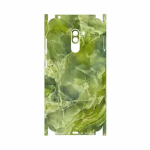 MAHOOT Green Crystal Marble-FullSkin Cover Sticker for Xiaomi POCOPHONE F1