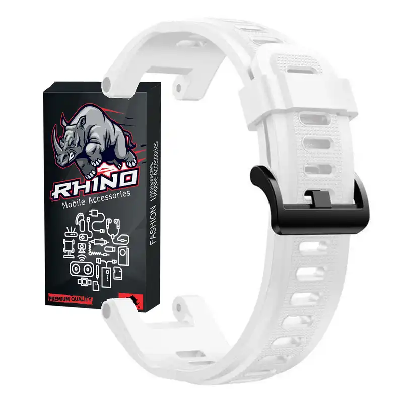 بند راینو مدل R-Silic مناسب برای ساعت هوشمند امیزفیت T-Rex