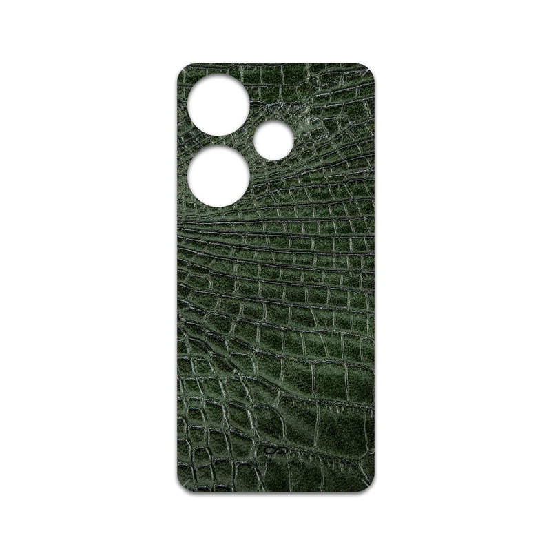 برچسب پوششی ماهوت مدل Green-Crocodile-Leather مناسب برای گوشی موبایل شیائومی Poco F6