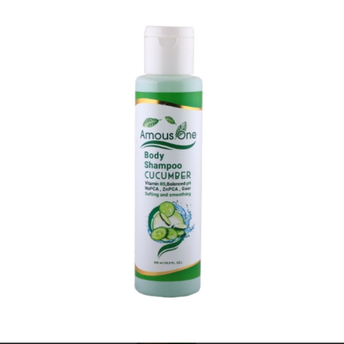 شامپو بدن آموس وان مدل خیار حجم 500 میلی لیتر