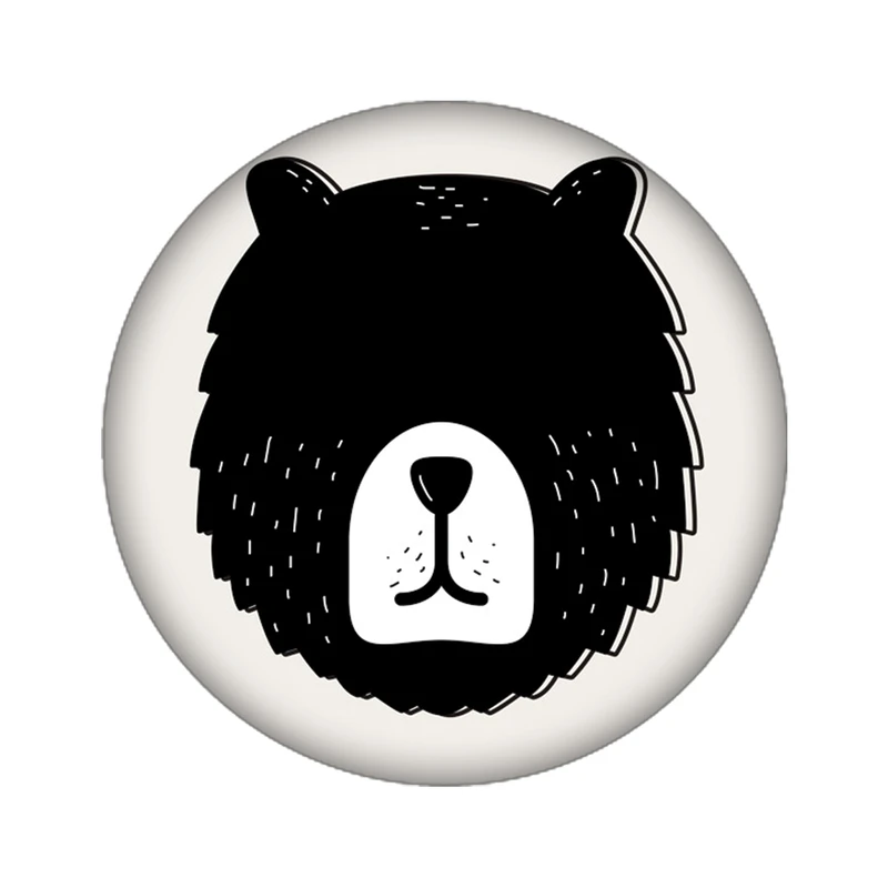 استیکر لپ تاپ طرح خرس کد 3417