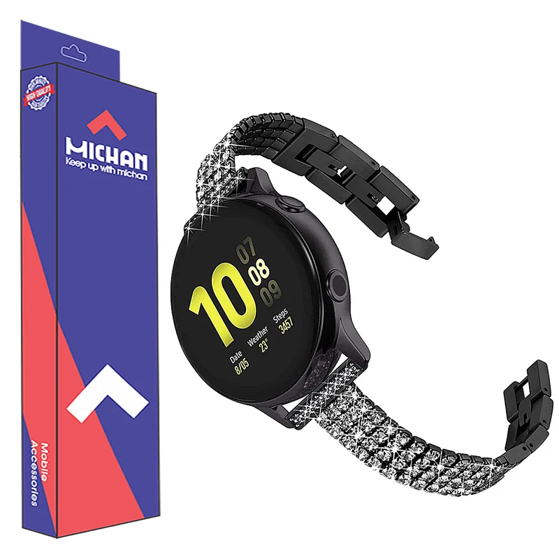 بند میچان مدل Diamond مناسب برای ساعت هوشمند سامسونگ Galaxy watch7 40mm/Galaxy watch7 44mm