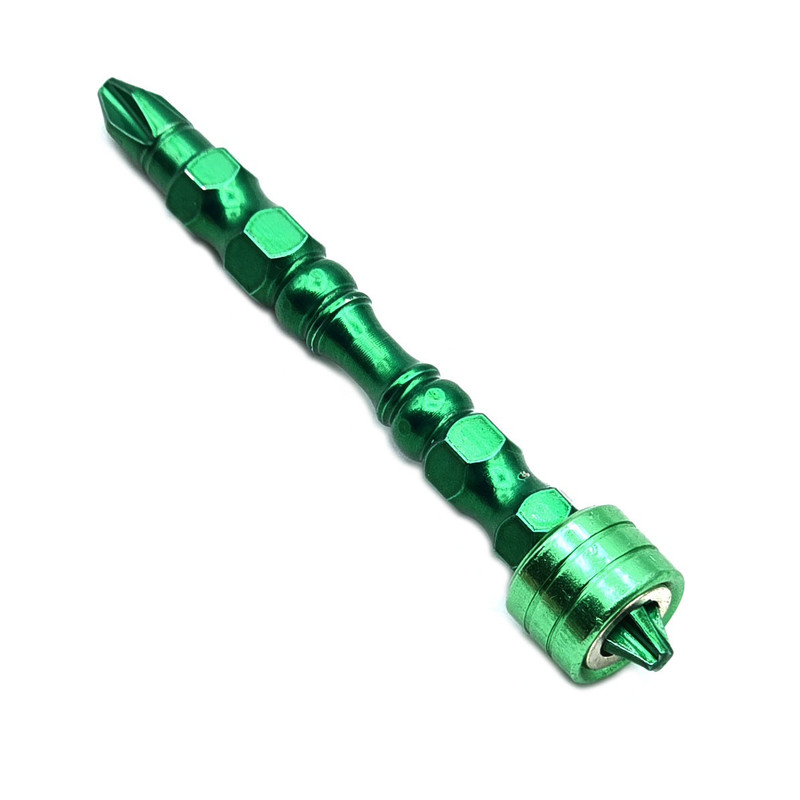سر پیچ گوشتی دو سر چهار سو آلفابت مدل مگنت دار کد PH2-65MM