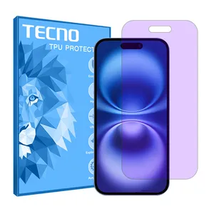 Tecno Resistant model anti purple screen protector suitable for Apple iPhone 16 Plus mobile phone