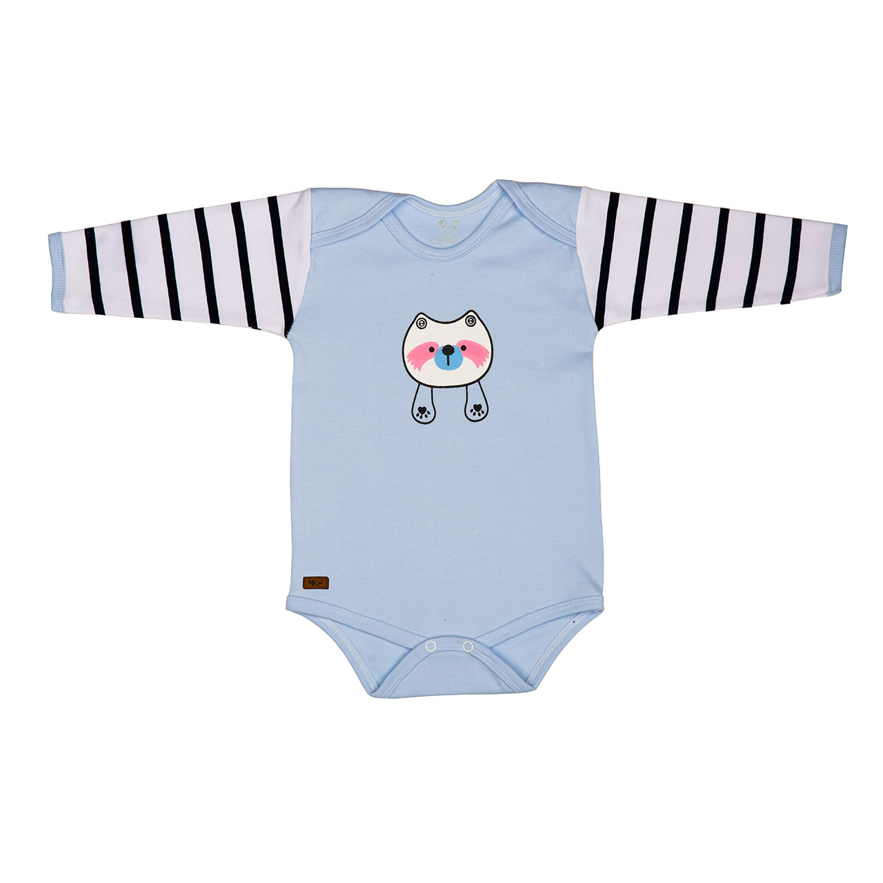 بادی آستین بلند نوزادی تربچه مدل راکن