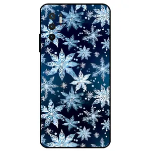 Megafone Snowflake 2824 Cover For Xiaomi Redmi Note 10 5G / Poco M3 Pro