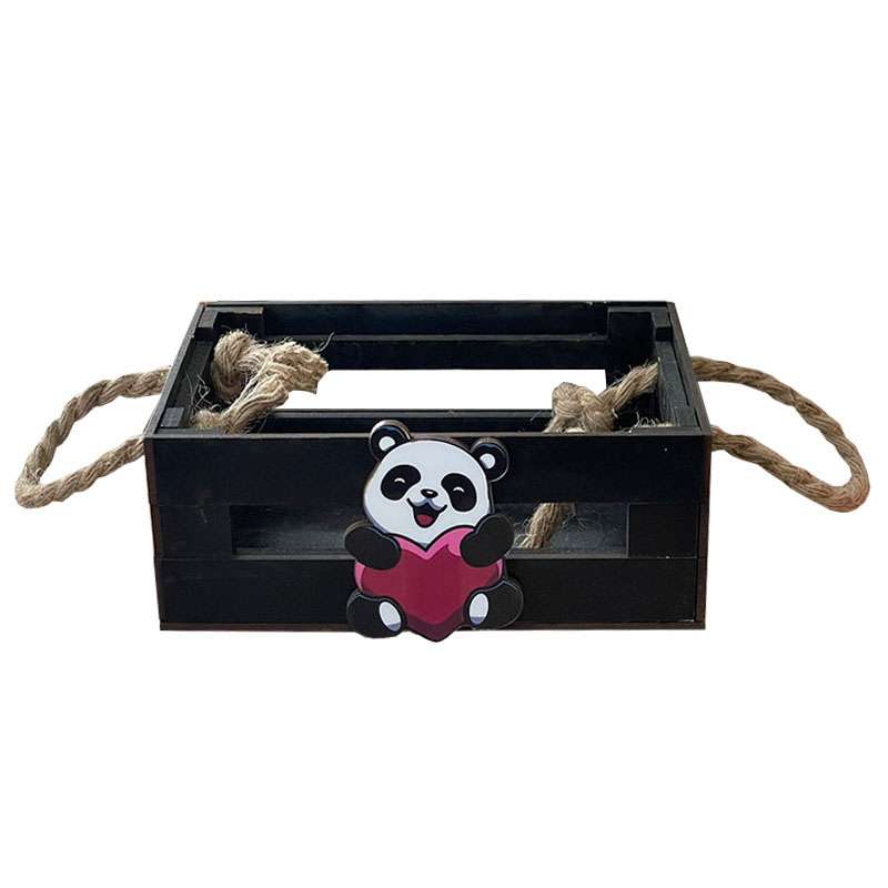 جعبه هدیه مدل طرح پاندا 