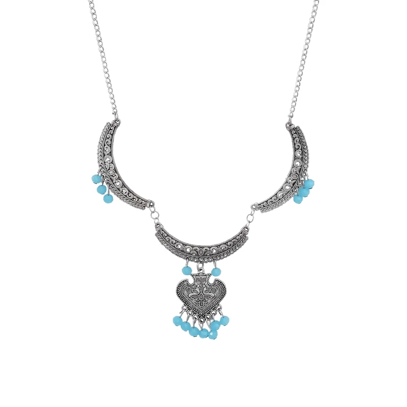 گردنبند زنانه خط هنر مدل سنتی کد GR06