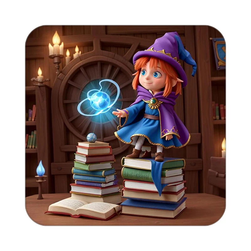 زیر لیوانی کاکتی طرح هری پاتر Harry Potter مدل mp41928