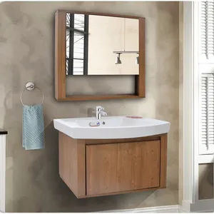 ست کابینت روشویی کاسپین مدل رومکس به همراه آینه و باکس