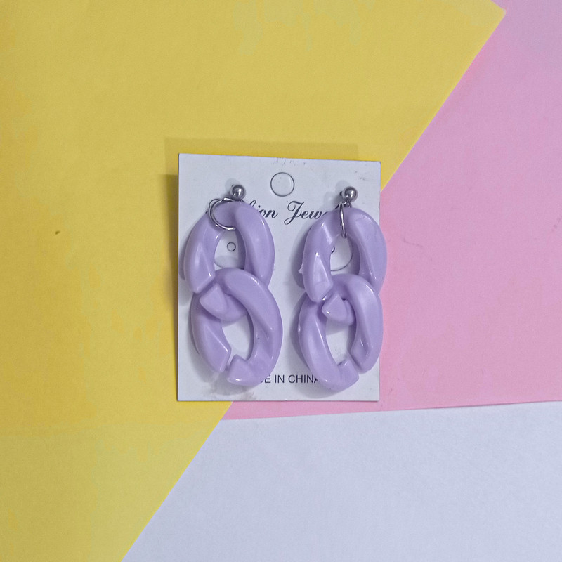 گوشواره دخترانه مدل پاستیلی گوشواره دخترانه مدل پاستیلی