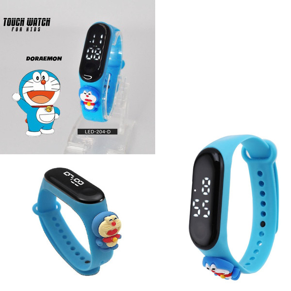 ساعت مچی دیجیتال مدل دریمون گربه کد ab ساعت مچی دیجیتال مدل دریمون گربه کد ab