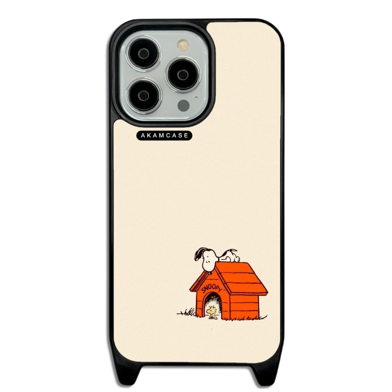 کاور آکام مدل AMCWLA13PRO-SNOOPY7 مناسب برای گوشی موبایل اپل iPhone 13 Pro
