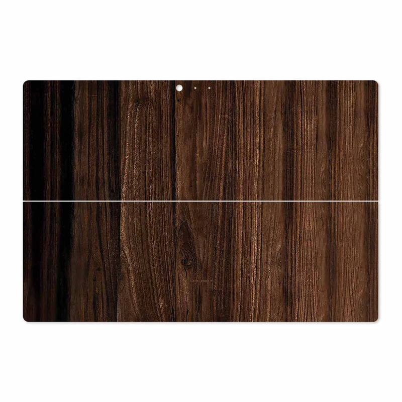 برچسب پوششی ماهوت مدل Dark Walnut Wood مناسب برای تبلت مایکروسافت Surface Pro 3 2014